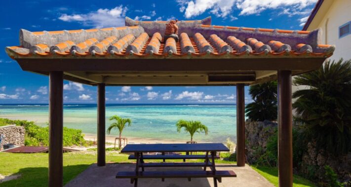 ALOALO BEACH 川平のBBQスペース「東屋」